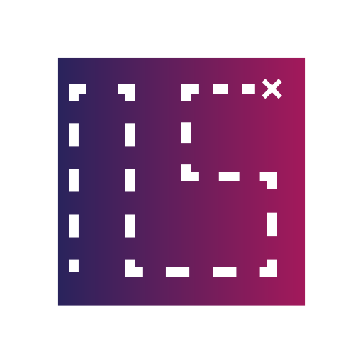 mapa gry Generic gradient fill ikona