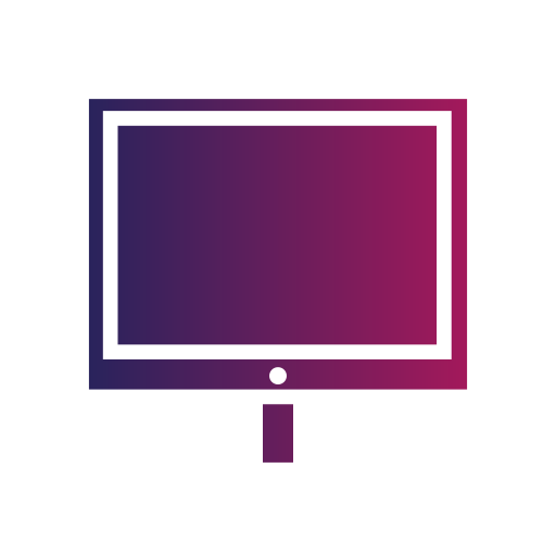 scherm Generic gradient fill icoon