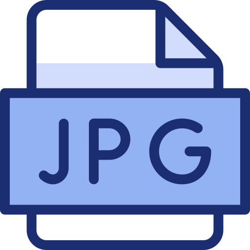 Jpg file Basic Accent Lineal Color icon