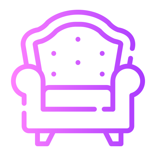 sillón Generic gradient outline icono