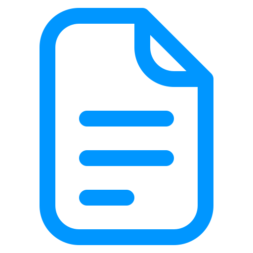 File Generic color outline icon