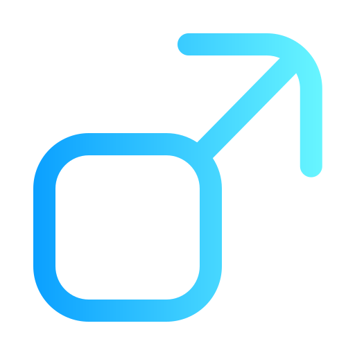 サイズ変更 Generic gradient outline icon