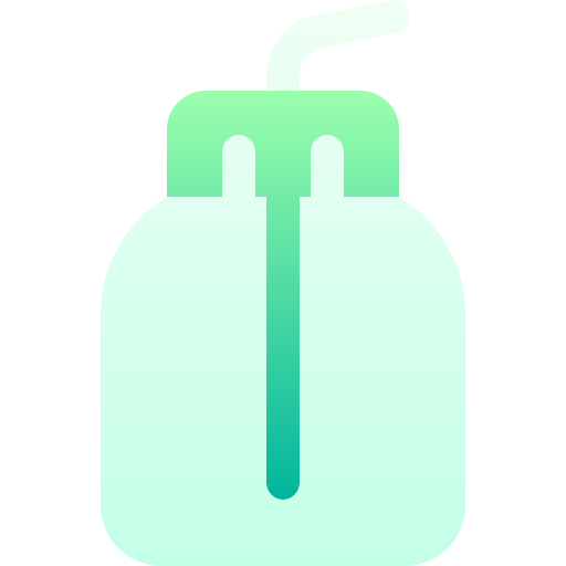 umyć butelkę Basic Gradient Gradient ikona