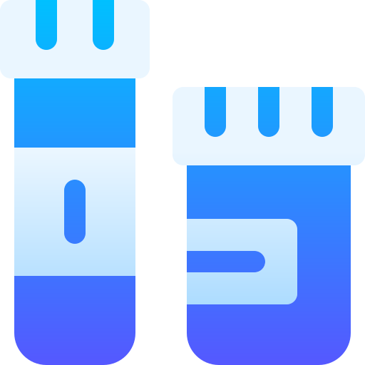 tubo de muestra Basic Gradient Gradient icono