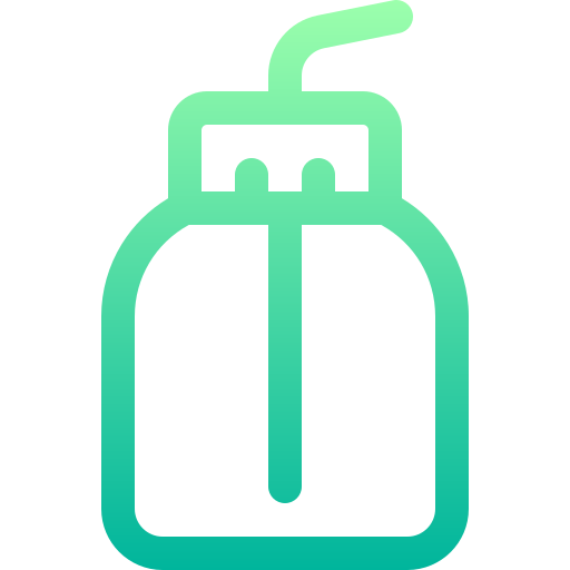 fles wassen Basic Gradient Lineal color icoon
