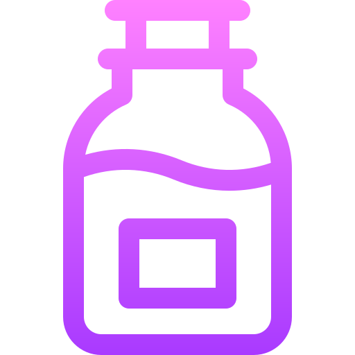 reagente Basic Gradient Lineal color Ícone
