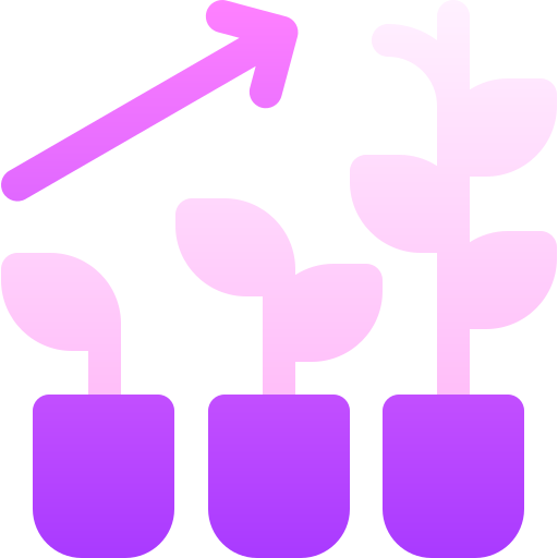 식물 Basic Gradient Gradient icon