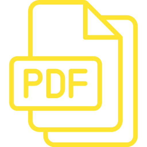 pdf Generic color outline ikona