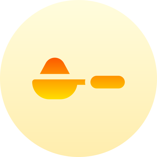 Łyżka Basic Gradient Circular ikona