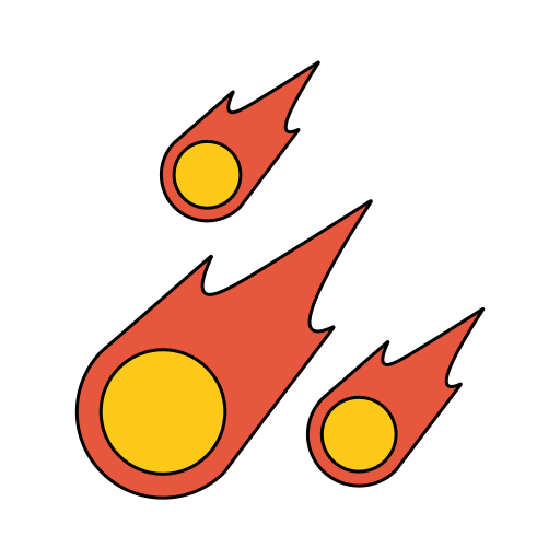 혜성 Generic color lineal-color icon
