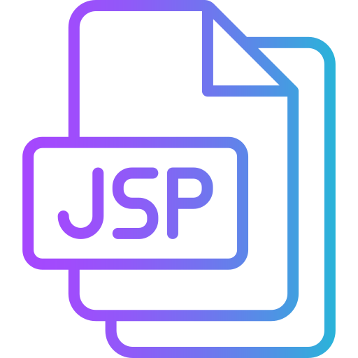 jsp Generic gradient outline icona