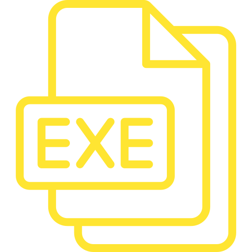 exe Generic color outline иконка