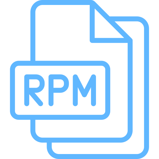 rpm Generic color outline icon