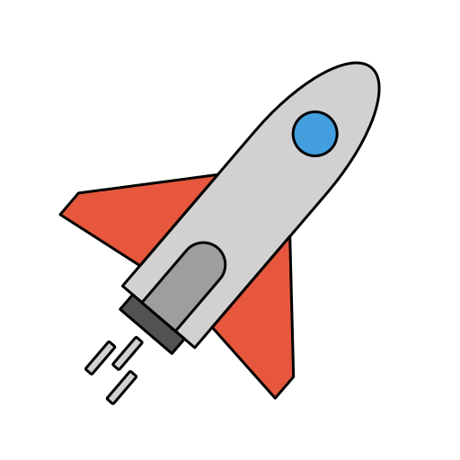 Launch Generic color lineal-color icon