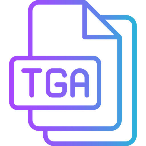 tga Generic gradient outline icona
