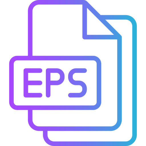 eps Generic gradient outline icoon