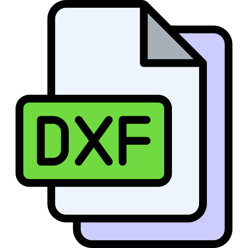 dxf Generic color lineal-color icon