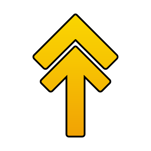 Up arrow Generic gradient lineal-color icon