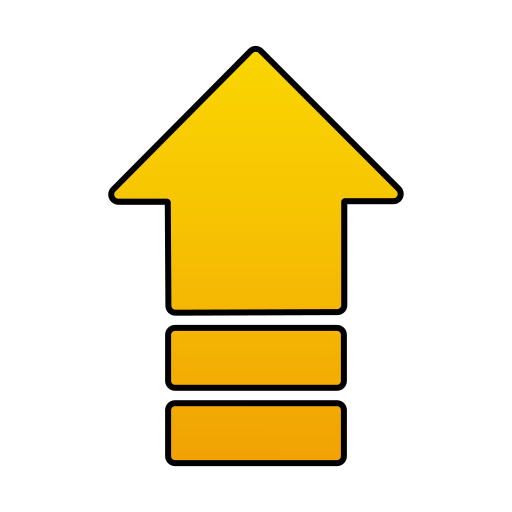 Up arrow Generic gradient lineal-color icon