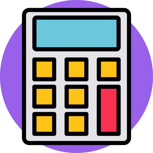 calcolatrice Arslan Haider Lineal-color icona