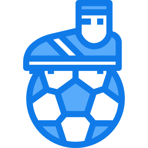 Football Justicon Blue icon