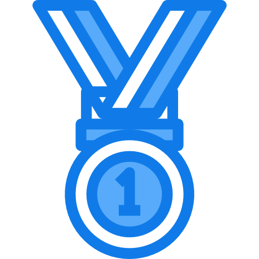 Медаль Justicon Blue иконка