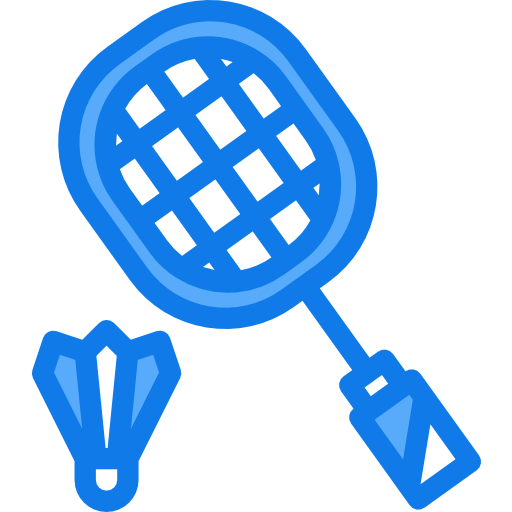 badminton Justicon Blue Icône