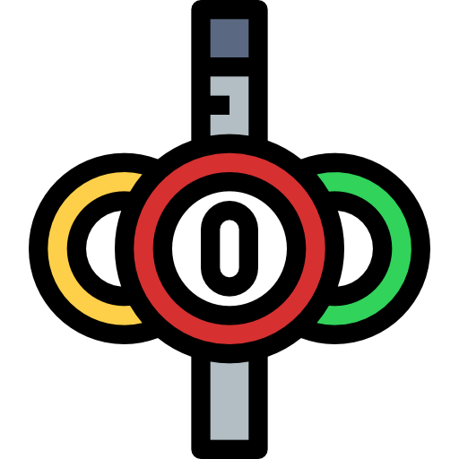 snooker Justicon Lineal Color icono