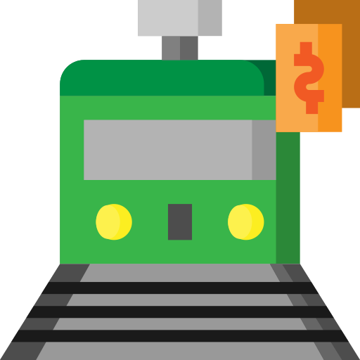 Train Surang Flat icon