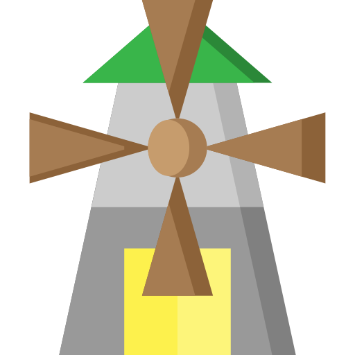 Windmill Surang Flat icon