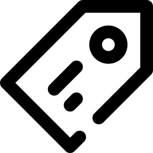 etiqueta bqlqn Lineal icono