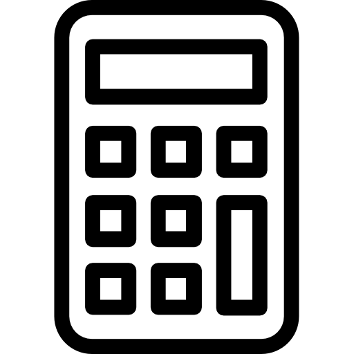 Calculator Kiranshastry Lineal icon