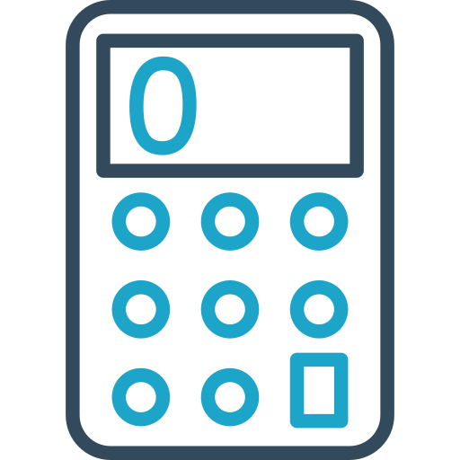Калькулятор Arslan Haider Outline Blue иконка