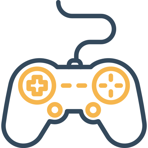 Videogame Arslan Haider Outline Yellow icon