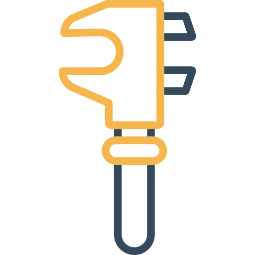 construção Arslan Haider Outline Yellow Ícone