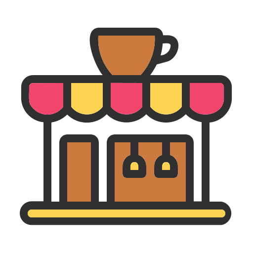 cafetería Generic color lineal-color icono