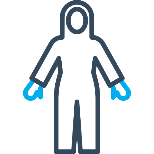 Защитный костюм Arslan Haider Outline Blue иконка