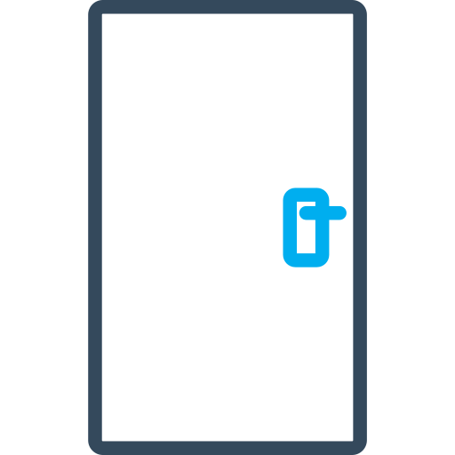 문 Arslan Haider Outline Blue icon