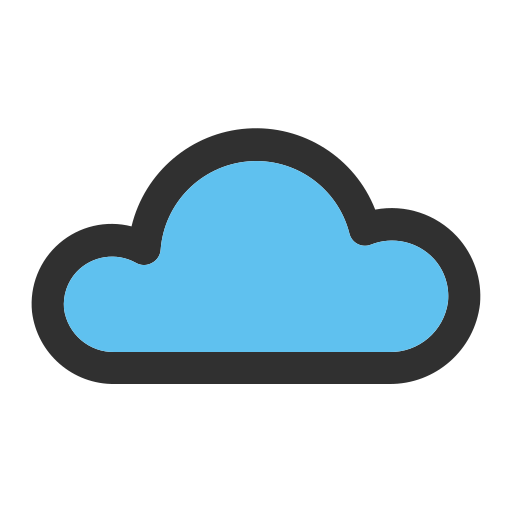 Cloud Generic color lineal-color icon