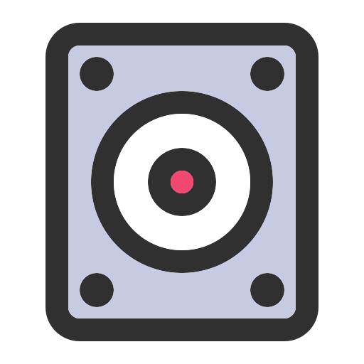 ハードディスク Generic color lineal-color icon