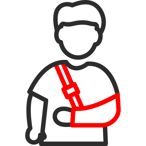 cinturón Arslan Haider Outline Red icono