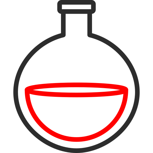 과학 Arslan Haider Outline Red icon