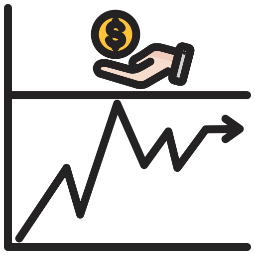 Take profit Generic color lineal-color icon