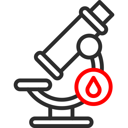 Laboratory Arslan Haider Outline Red icon