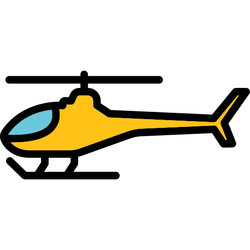 medisch vliegtuig Arslan Haider Lineal-color icoon