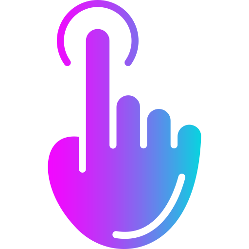 tocar Generic gradient fill icono