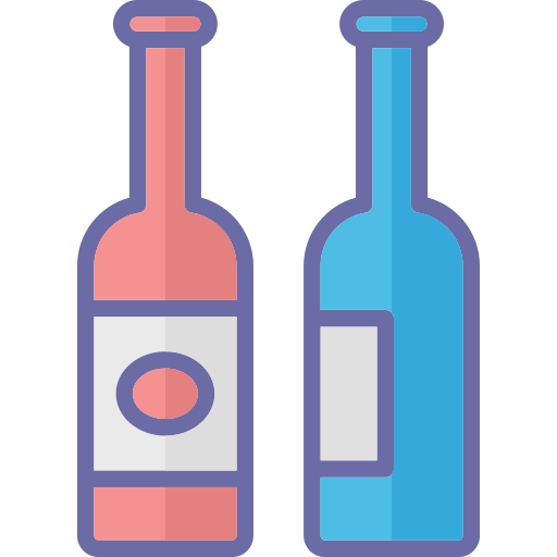 Alchohol Generic color lineal-color icon