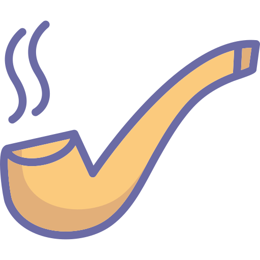 Smoking pipe Generic color lineal-color icon