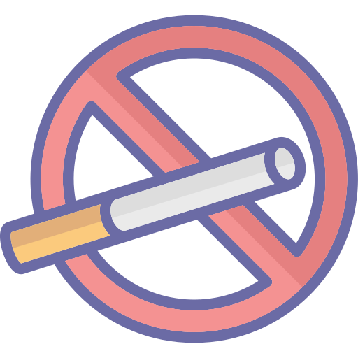roken is niet toegestaan Generic color lineal-color icoon