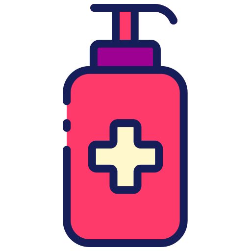 Sanitize Generic color lineal-color icon